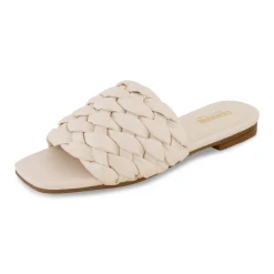 Slide Sandals | Flat Sandals>Cushionaire Aramis Woven Slide Sandal
