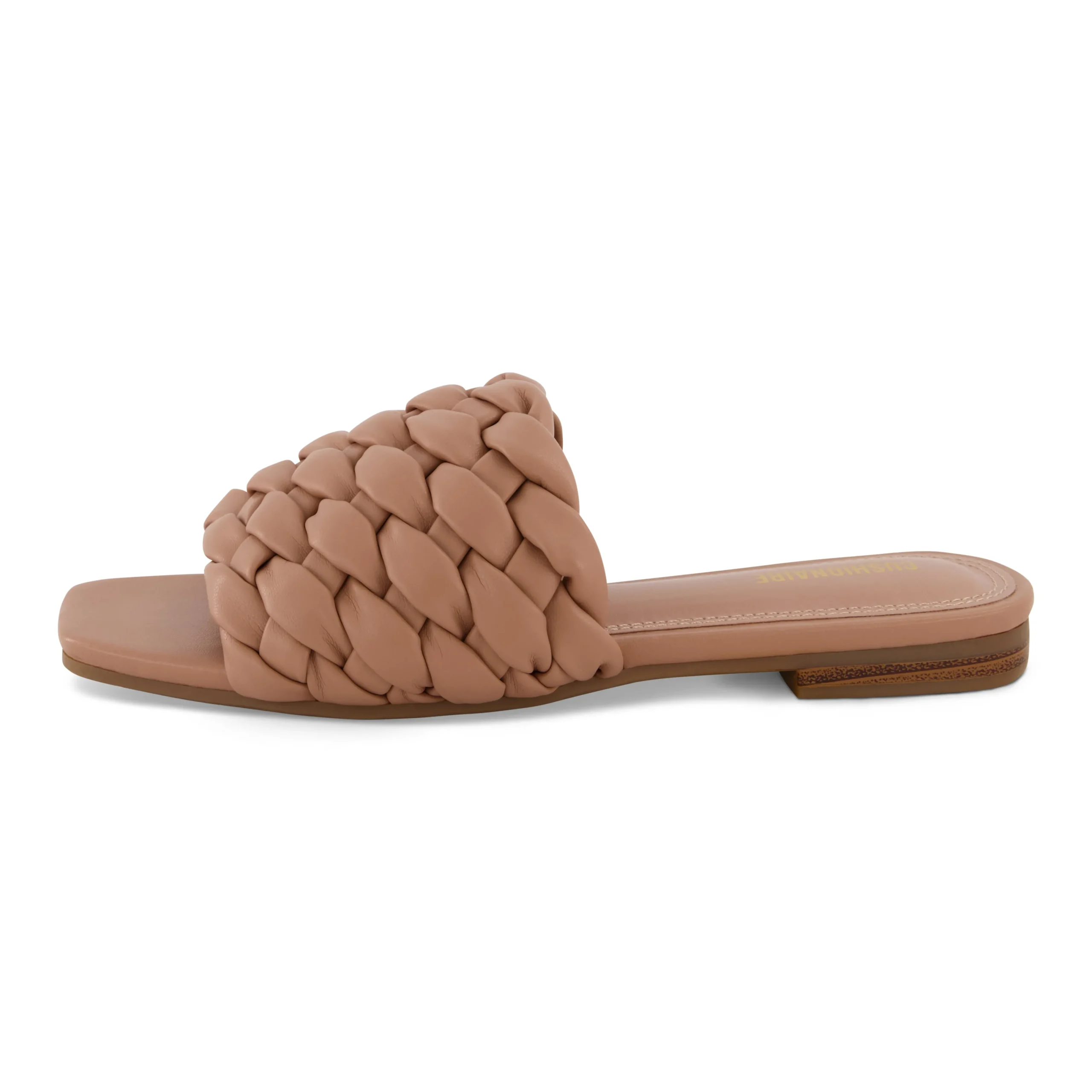 Slide Sandals | Flat Sandals>Cushionaire Aramis Woven Slide Sandal