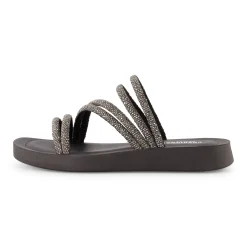 Slide Sandals | Platform Sandals>Cushionaire Athena Rhinestone Sandal