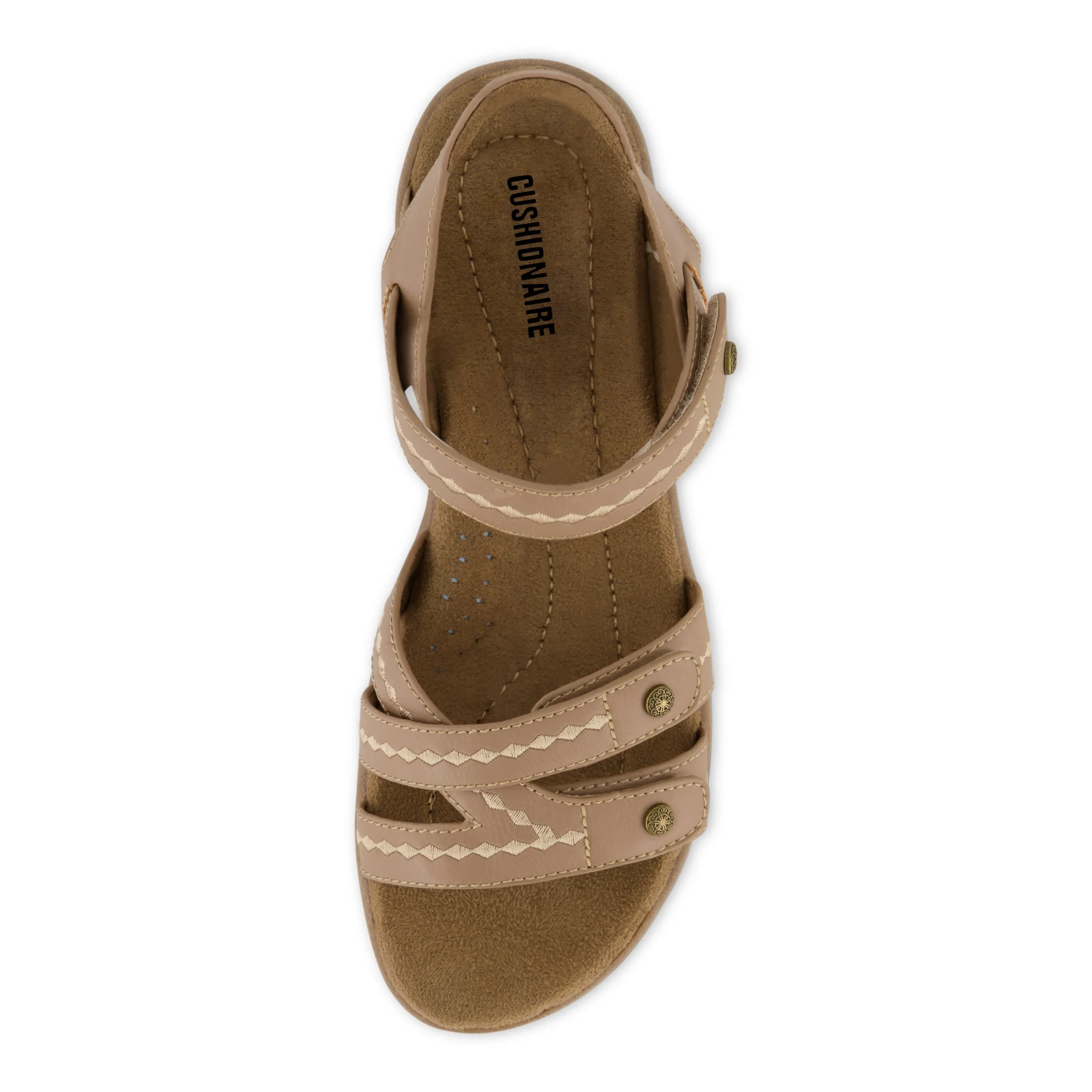 Comfort Sandals>Cushionaire Bartel Comfort Sandal