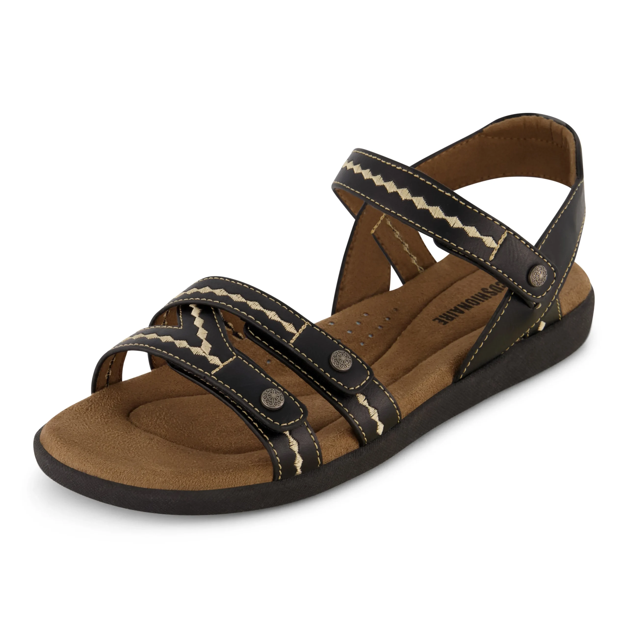 Comfort Sandals>Cushionaire Bartel Comfort Sandal