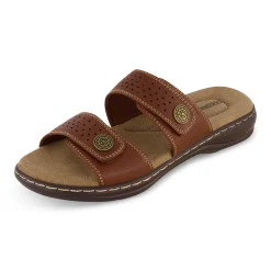 Comfort Sandals | Slide Sandals>Cushionaire Betsy Two Band Comfort Sandal