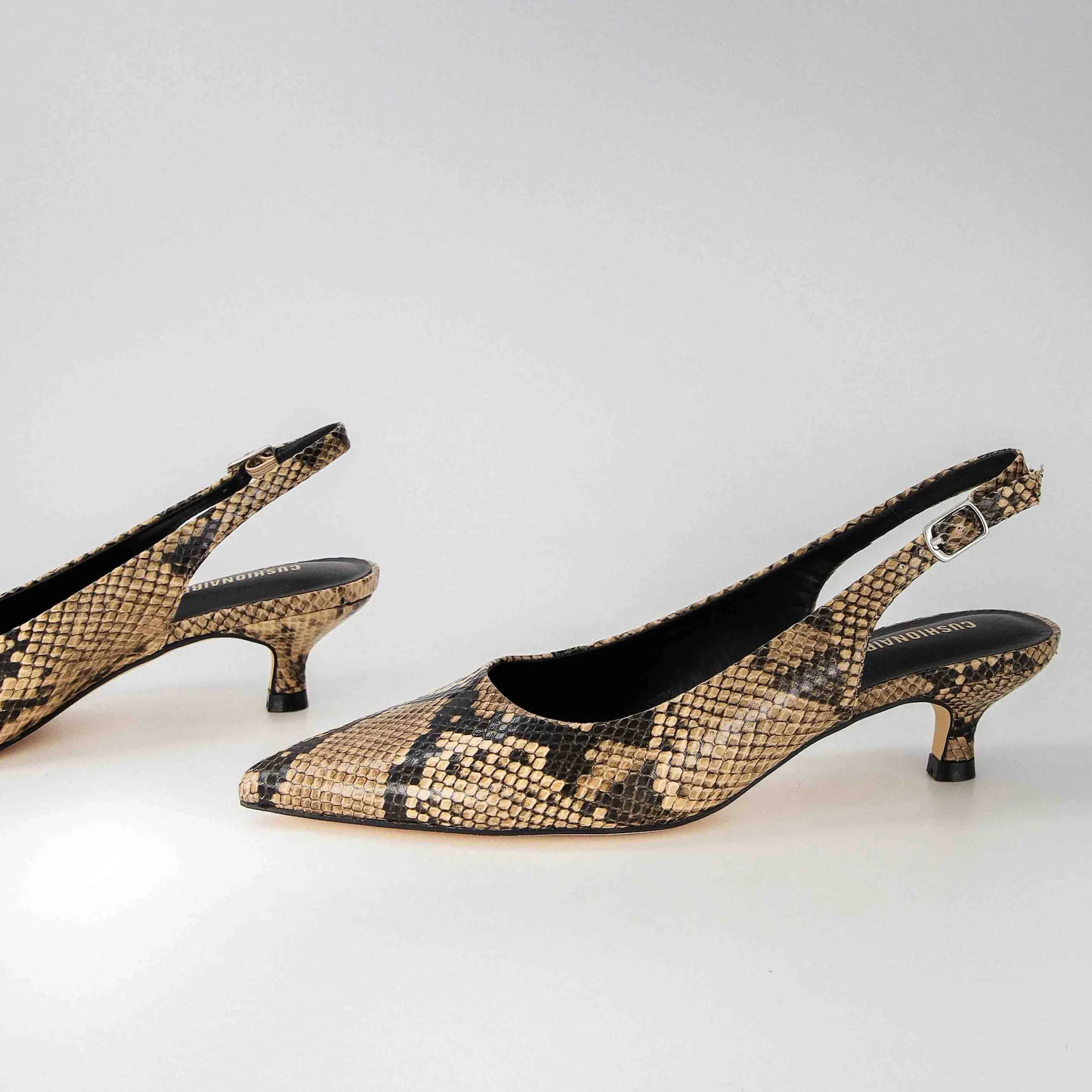 Pumps>Cushionaire Boss Slingback Heels