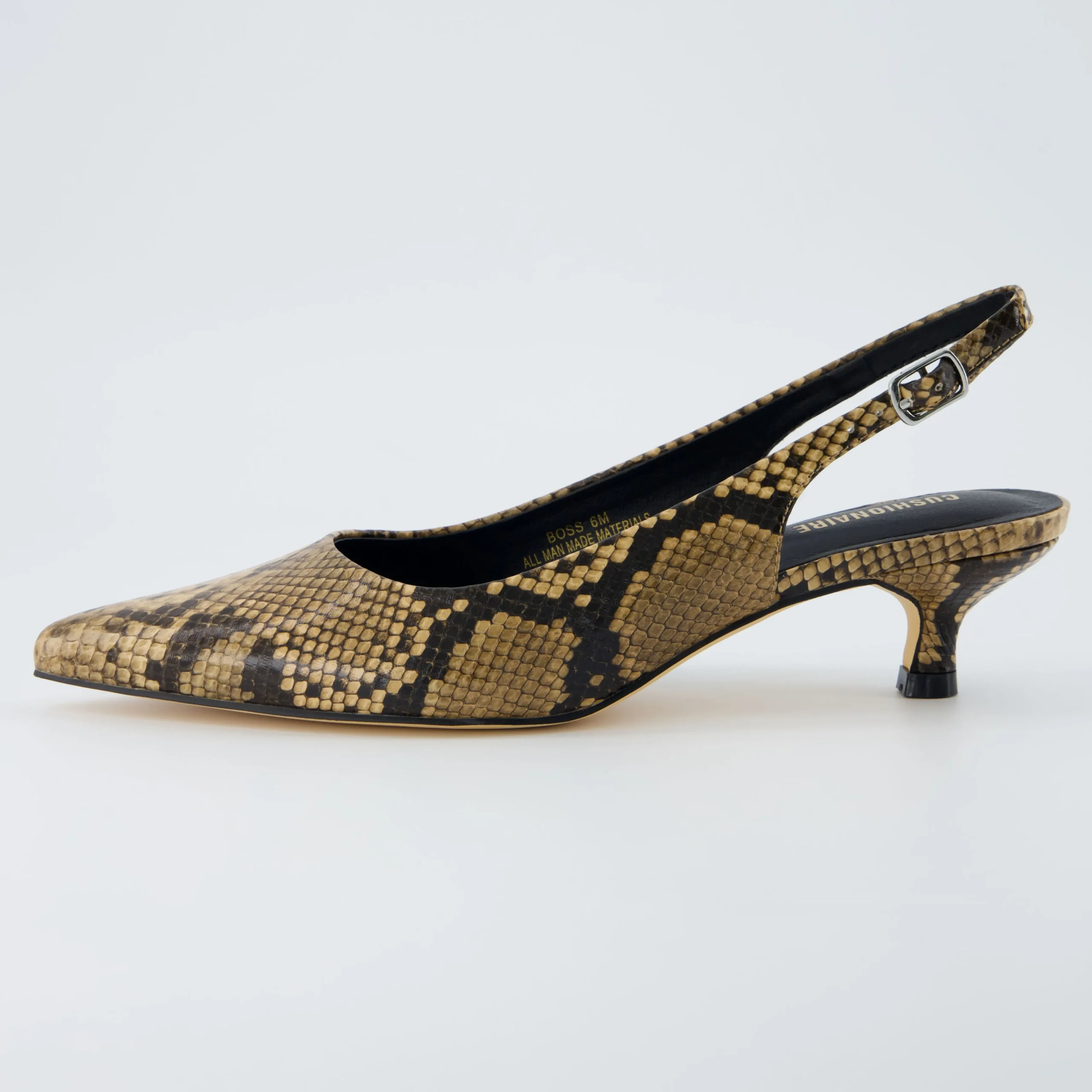 Pumps>Cushionaire Boss Slingback Heels