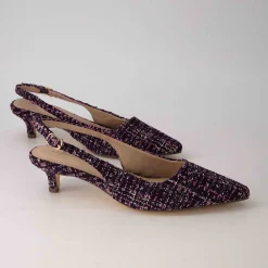 Pumps>Cushionaire Buzz Tweed Kitten Heel