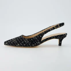 Pumps>Cushionaire Buzz Tweed Kitten Heel