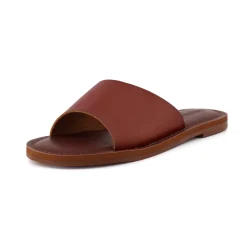 Slide Sandals | Flat Sandals>Cushionaire Carly One Band Slide Sandal