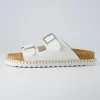 Footbed Sandals>Cushionaire Charming Cork Footbed Sandal