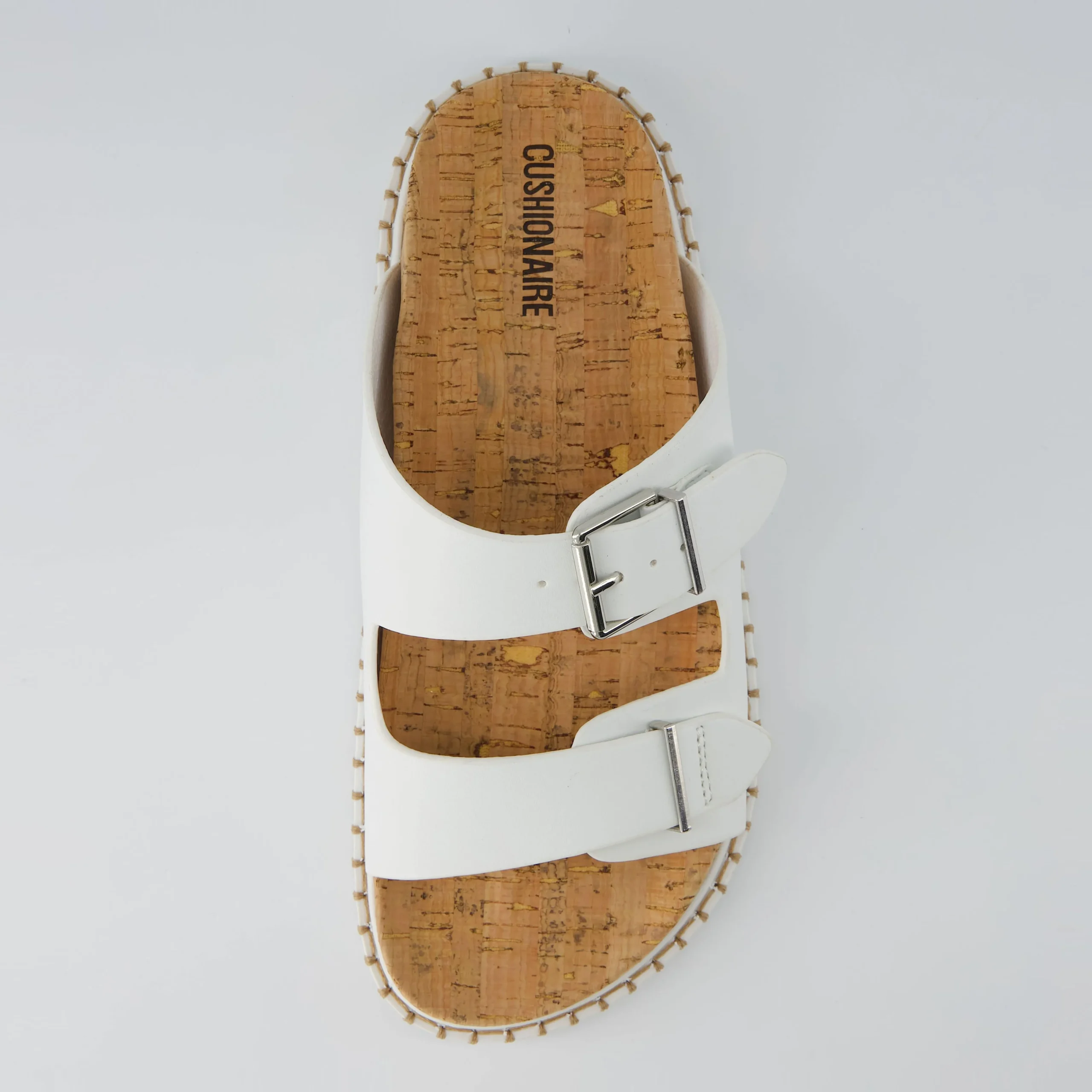 Footbed Sandals>Cushionaire Charming Cork Footbed Sandal
