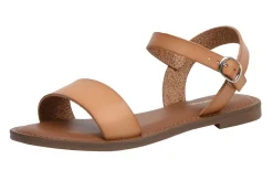 Flat Sandals>Cushionaire Clara One Band Sandal