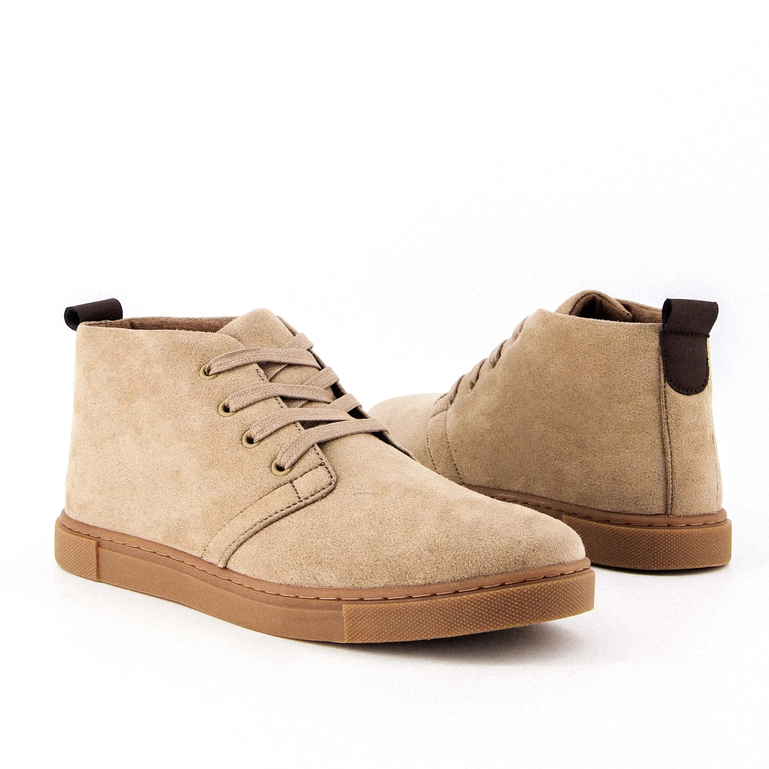Shop All Men's>Cushionaire Colby High Top Sneaker Sand
