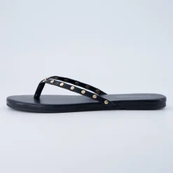 Flat Sandals>Cushionaire Confetti Studded Flip-Flops