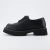 Loafers | Casuals>Cushionaire Dario Zipper Slip On Loafer Black