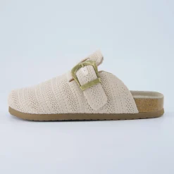 Clogs & Mules | Slippers>Cushionaire Dumbo Knit Clog Ivory