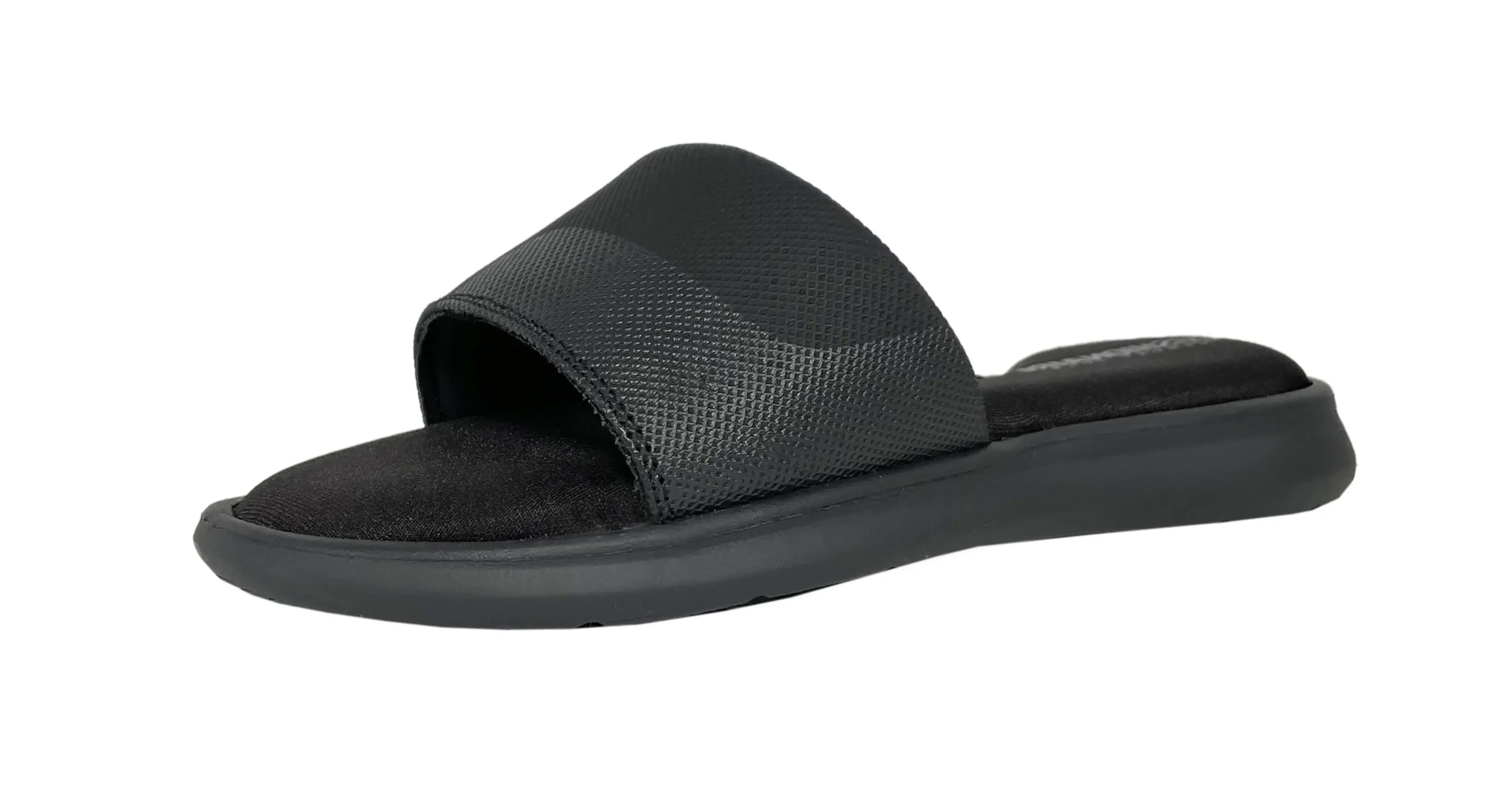 Comfort Sandals | Slide Sandals>Cushionaire Eva Comfort Slide Black