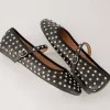 Mary Janes | Casuals>Cushionaire Flashy Studded Mary Janes Black