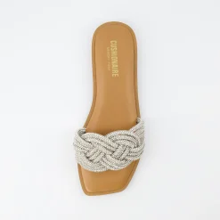 Slide Sandals | Flat Sandals><noscript><img width=