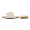 Slide Sandals | Flat Sandals>Cushionaire Franca Woven One Band Sandal