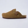 Footbed Sandals | Slippers>Cushionaire Hana Fur-Lined Clog