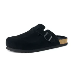 Shop All Men's | Clogs & Mules>Cushionaire Haze Men's Fur Cork Footbed Clog