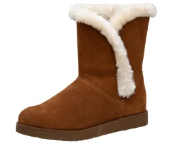 Cozy Boots>Cushionaire Heather Pull on Cozy Boot