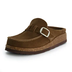 Footbed Sandals | Clogs & Mules>Cushionaire Hobby Suede Clogs