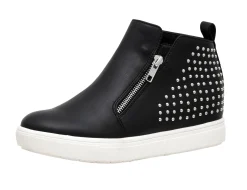 Fashion Sneakers | Sneakers>Cushionaire Hollywood Studded Wedge Sneaker