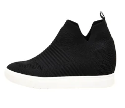Fashion Sneakers | Sneakers>Cushionaire Hoyt Knit Wedge Sneaker