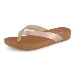 Flat Sandals | Footbed Sandals>Cushionaire Jacey Footbed Thong Sandal