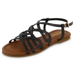 Flat Sandals>Cushionaire Joanna Flat Sandal