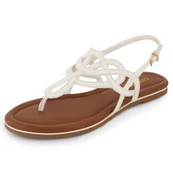 Flat Sandals>Cushionaire Judit Thong Sandal