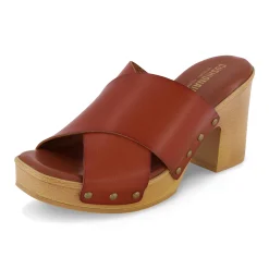 Clogs & Mules>Cushionaire Kamari Studded Cross Band Clog