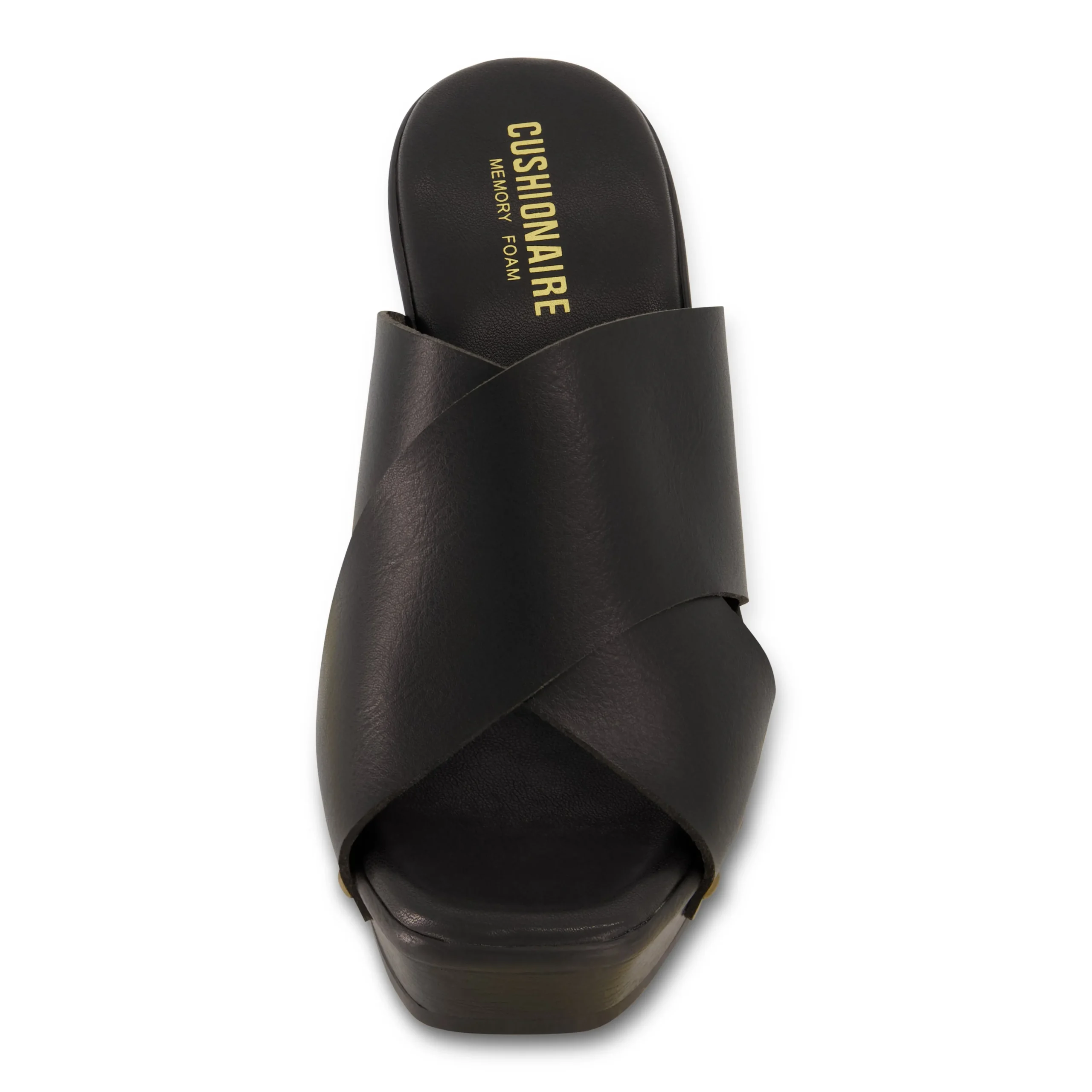 Clogs & Mules>Cushionaire Kamari Studded Cross Band Clog