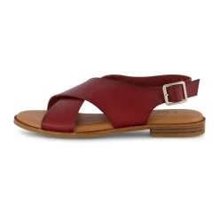 Flat Sandals>Cushionaire Lake Cross Band Sandal