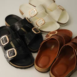 Slide Sandals | Footbed Sandals><noscript><img width=