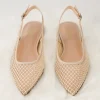 Casuals>Cushionaire Lark Mesh Slingback Flat