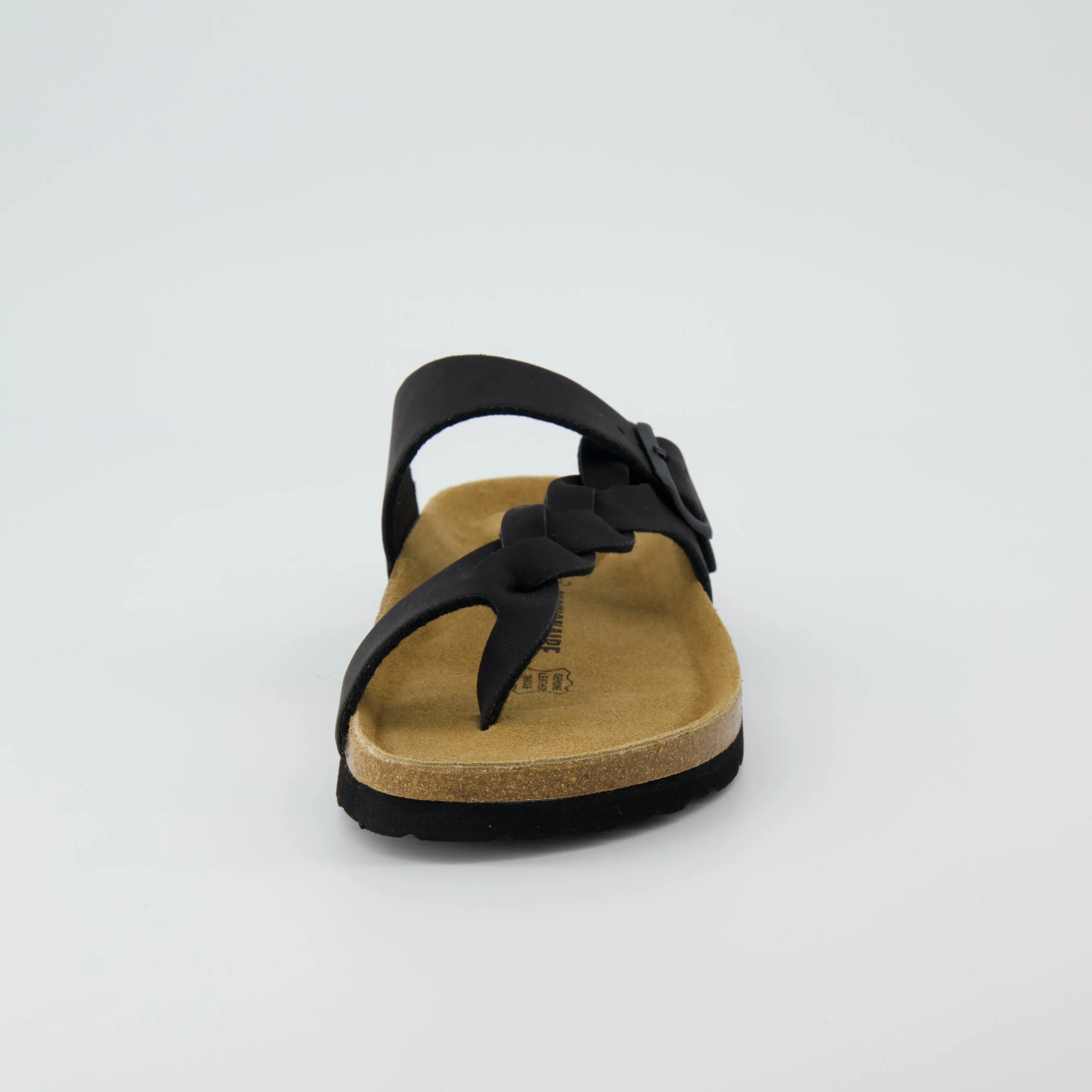 Footbed Sandals>Cushionaire Libby Cork Footbed Thong Sandal