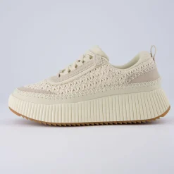 Fashion Sneakers | Sneakers>Cushionaire Loop Woven Platform Sneaker Beige