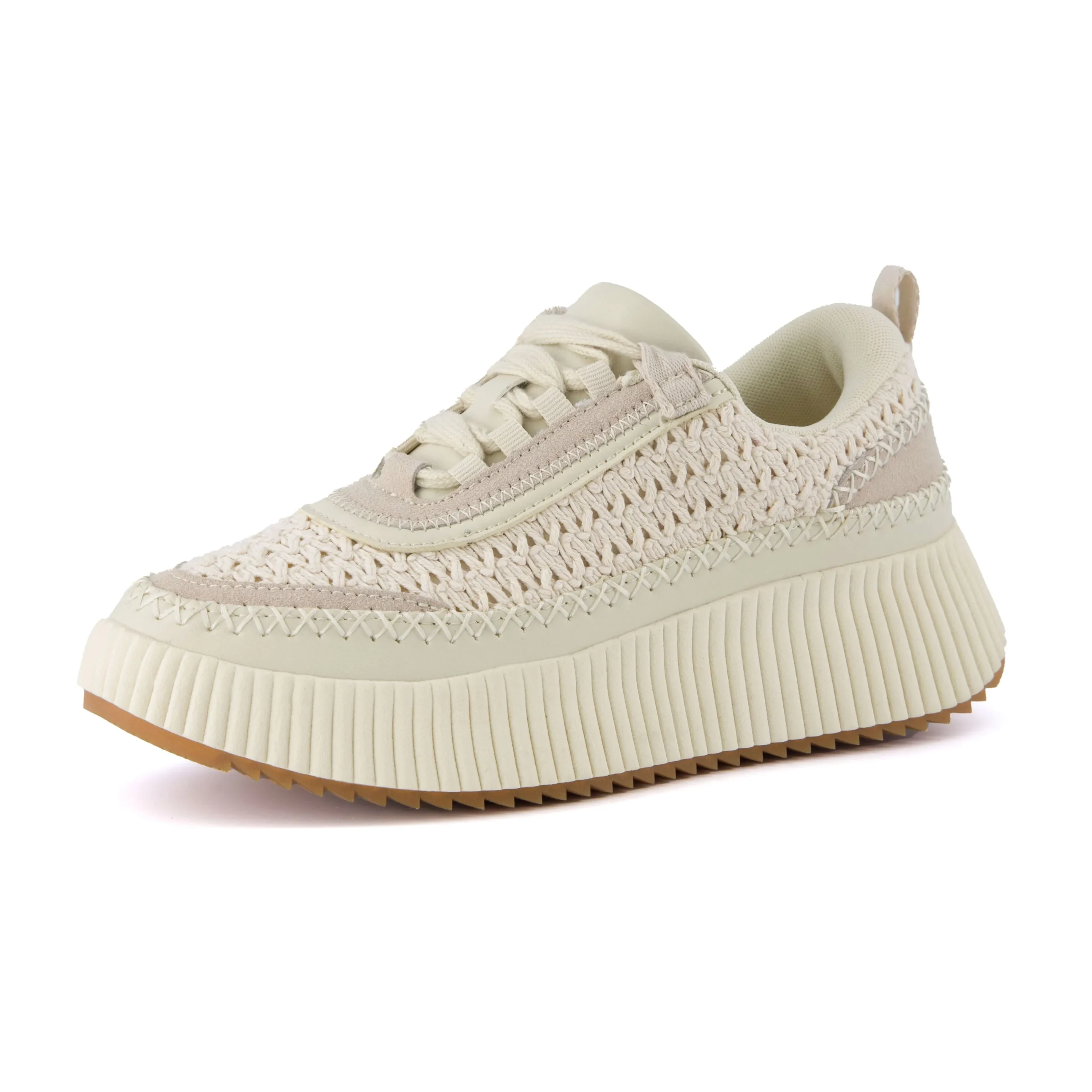 Fashion Sneakers | Sneakers>Cushionaire Loop Woven Platform Sneaker Beige