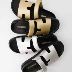 Slide Sandals | Footbed Sandals>Cushionaire Lotto Footbed Sandal