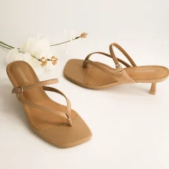 Dress Sandals | Dress Sandals>Cushionaire Madrid Kitten Heel Sandals
