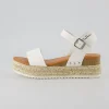 Platform Sandals>Cushionaire Melissa Platform Wedge Sandal