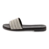 Flat Sandals | Slide Sandals>Cushionaire Millie Rhinestone Slide Sandal