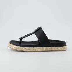 Flat Sandals | Footbed Sandals>Cushionaire Nacho Espadrille Footbed Sandal