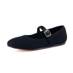 Mary Janes | Casuals>Cushionaire Petal Mary Jane Knit Flat
