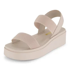Platform Sandals>Cushionaire Pilar Stretch Platform Sandal