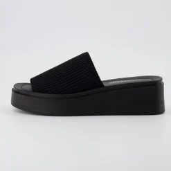 Slide Sandals | Platform Sandals>Cushionaire Pim Knit Platform Sandal