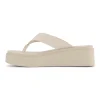 Platform Sandals>Cushionaire Pippin Platform Thong Sandal