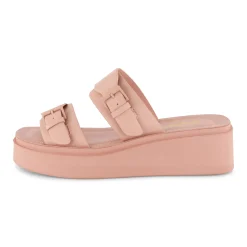 Slide Sandals | Platform Sandals>Cushionaire Planet Two Band Platform Sandal