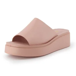 Slide Sandals | Platform Sandals>Cushionaire Play One Band Platform Sandals
